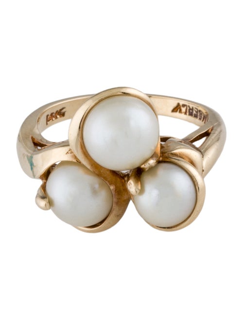 Ring 14K Pearl Cocktail Ring