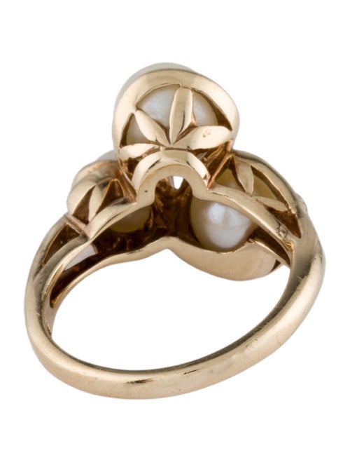 Ring 14K Pearl Cocktail Ring