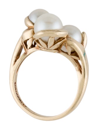 Ring 14K Pearl Cocktail Ring