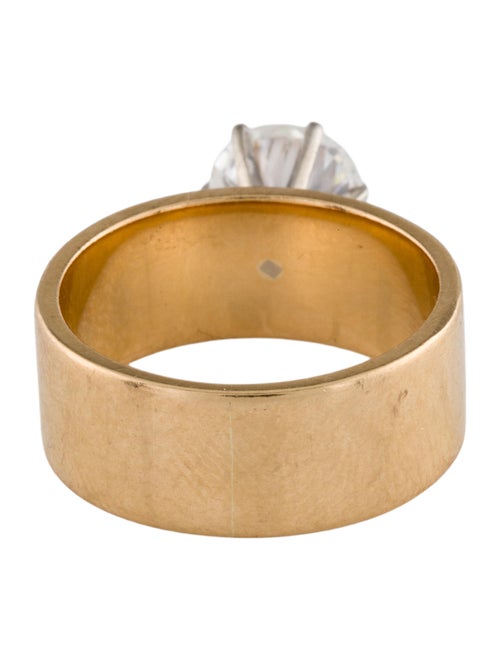 Ring 18K 1.39ct Lab-Grown Diamond Engagement Ring