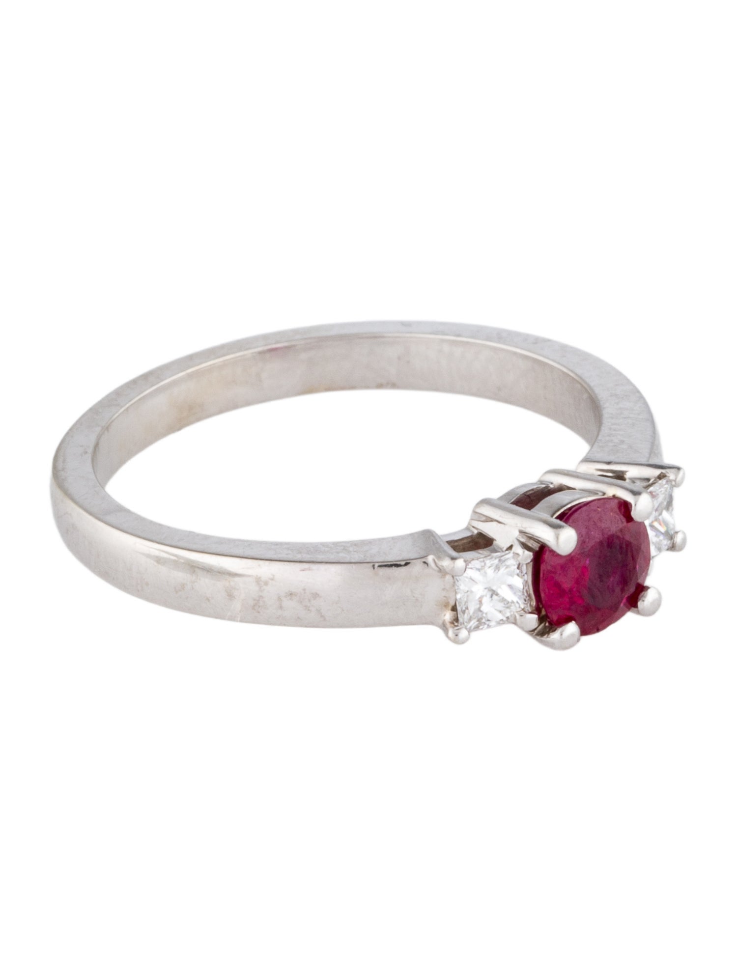 Ring 14K Ruby & Diamond Cocktail