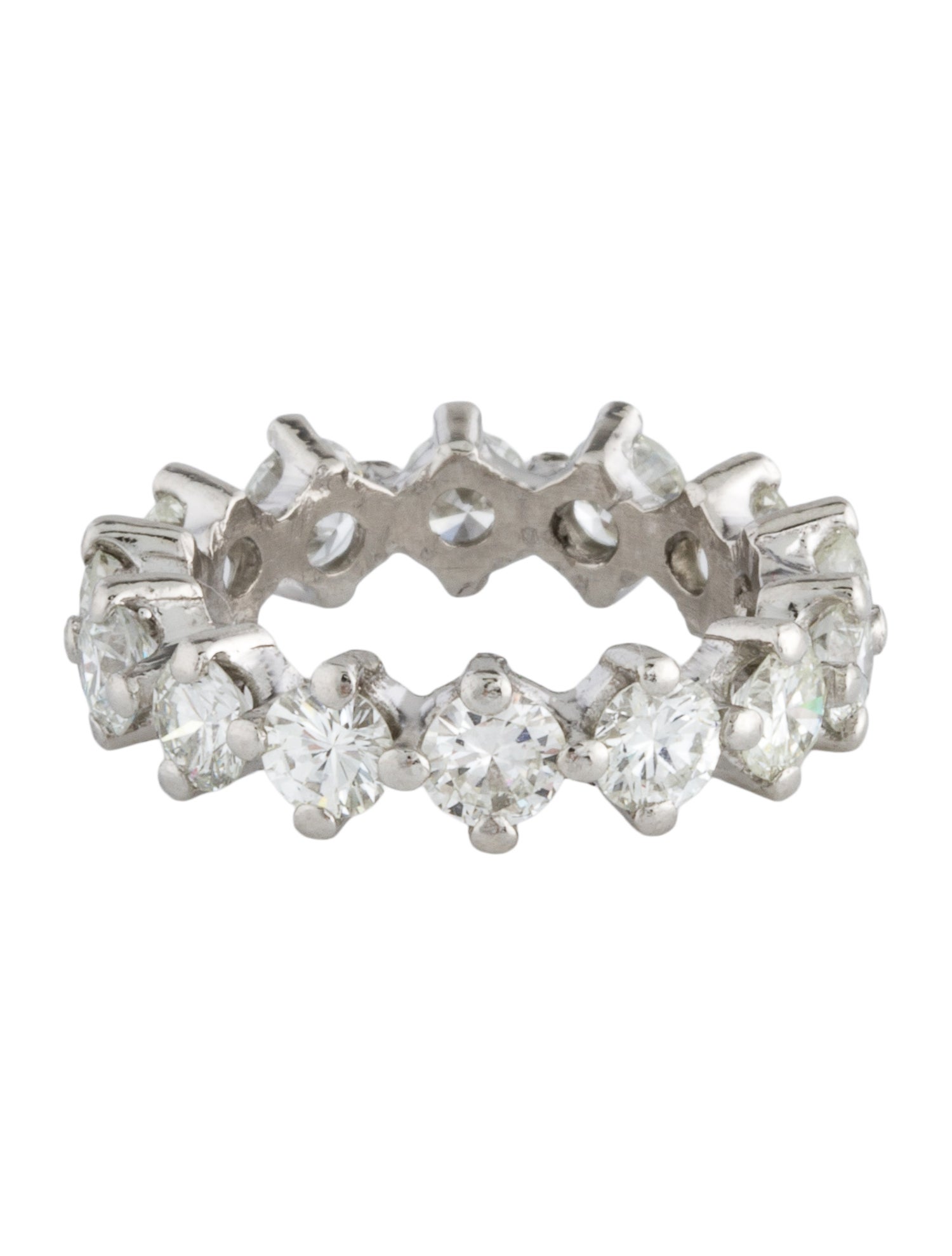 Ring Platinum 3.06ctw Diamond Eternity Band