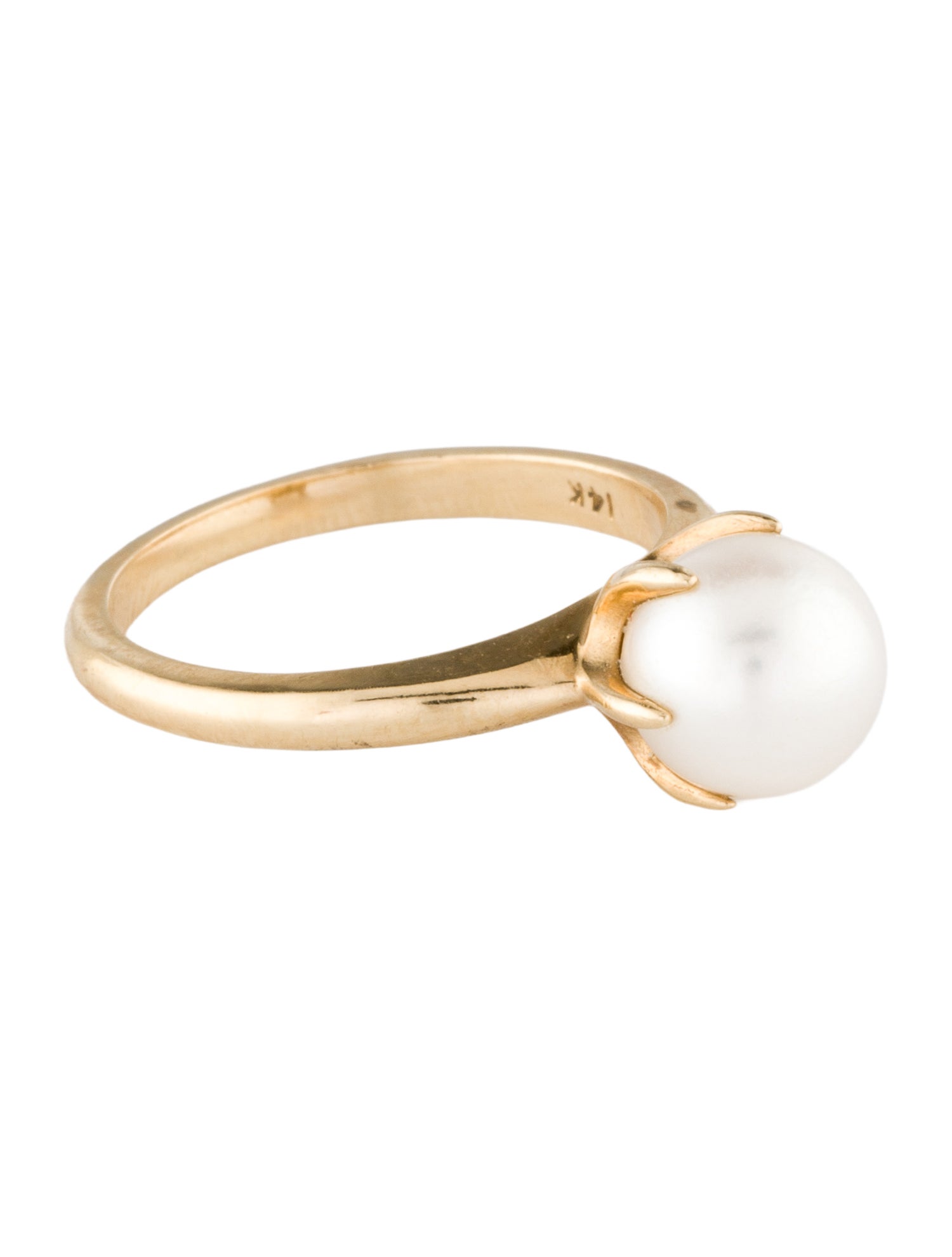 Ring 14K Pearl Cocktail
