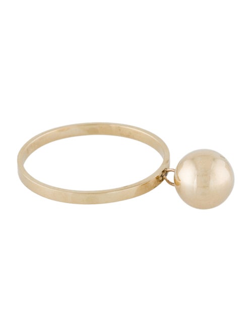 Ring 14K Ball Dangle Band