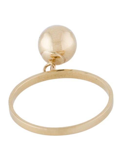 Ring 14K Ball Dangle Band