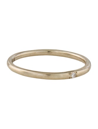 Ring N + A 14K Diamond Band Ring