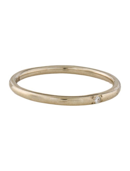 Ring N + A 14K Diamond Band Ring