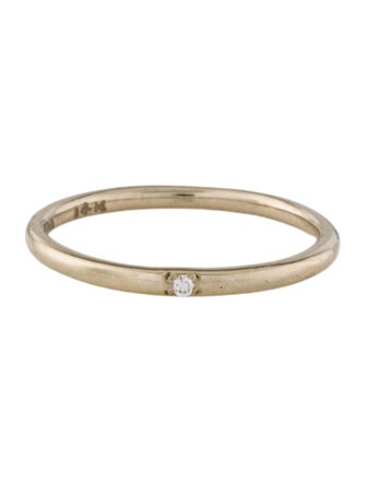 Ring N + A 14K Diamond Band Ring