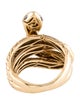 Ring 14K Diamond Snake Ring