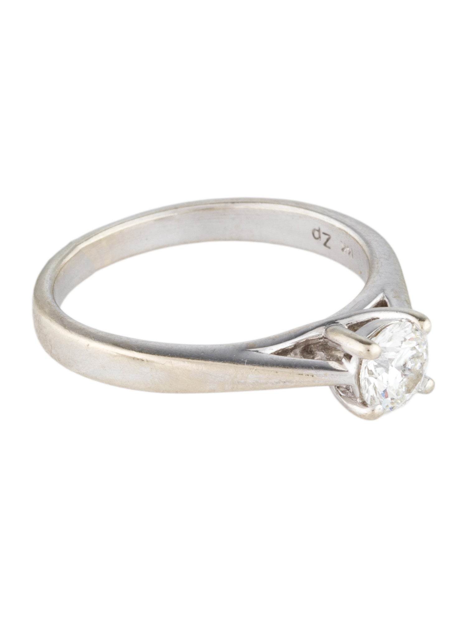 Ring Diamond Solitaire Engagement