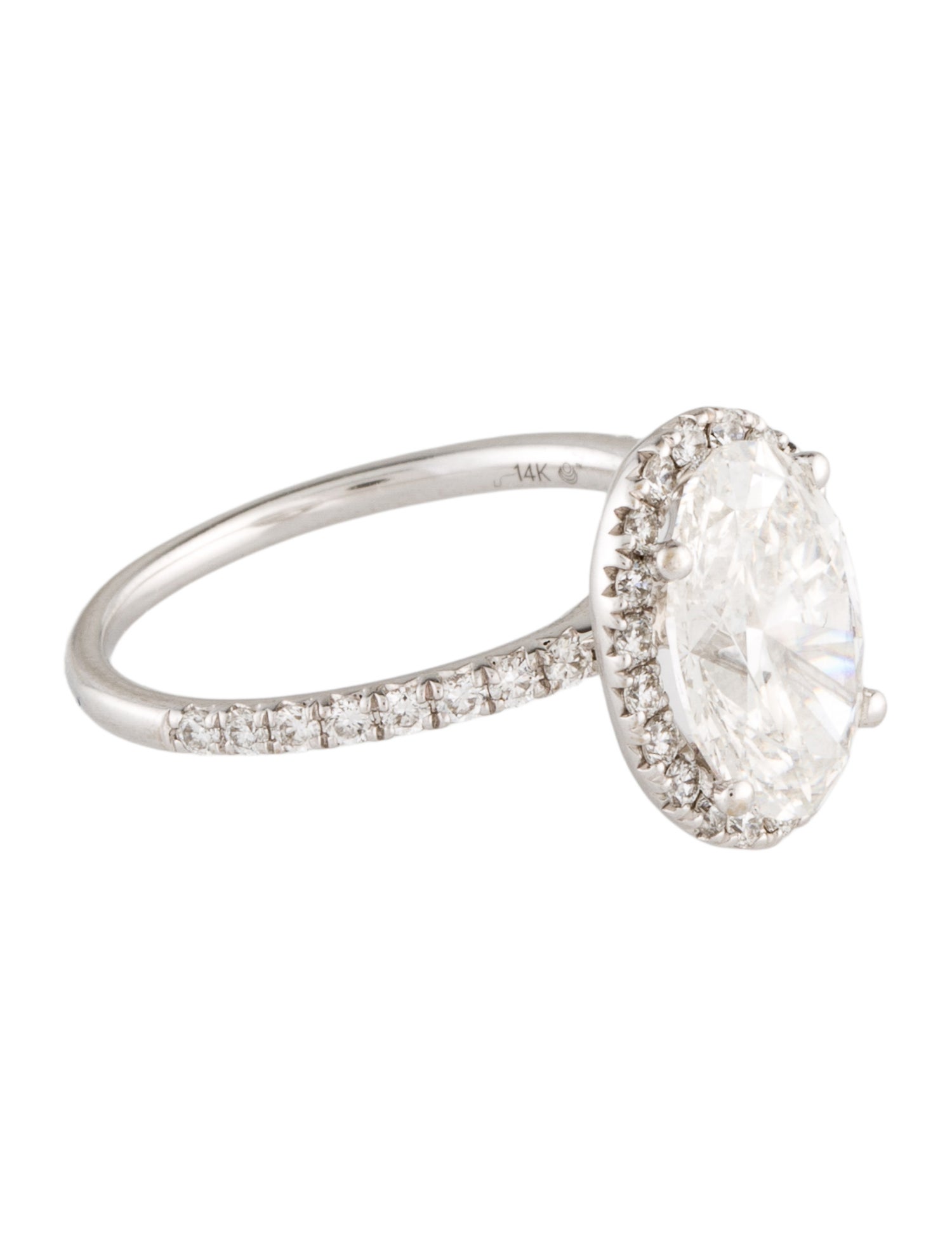 Ring 3.07ct Lab-Grown Engagement