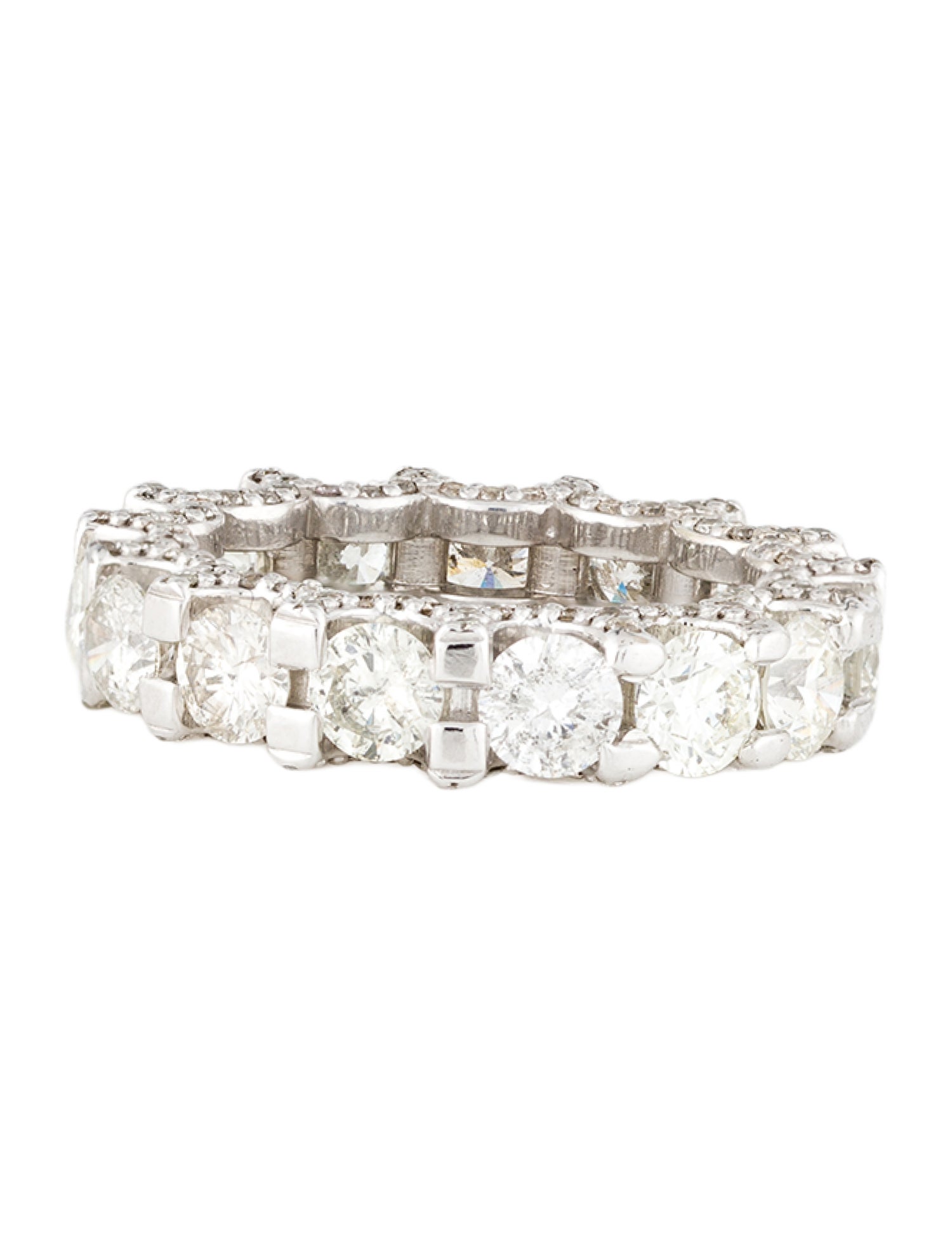 Ring 14K 5.72ctw Diamond Eternity Band