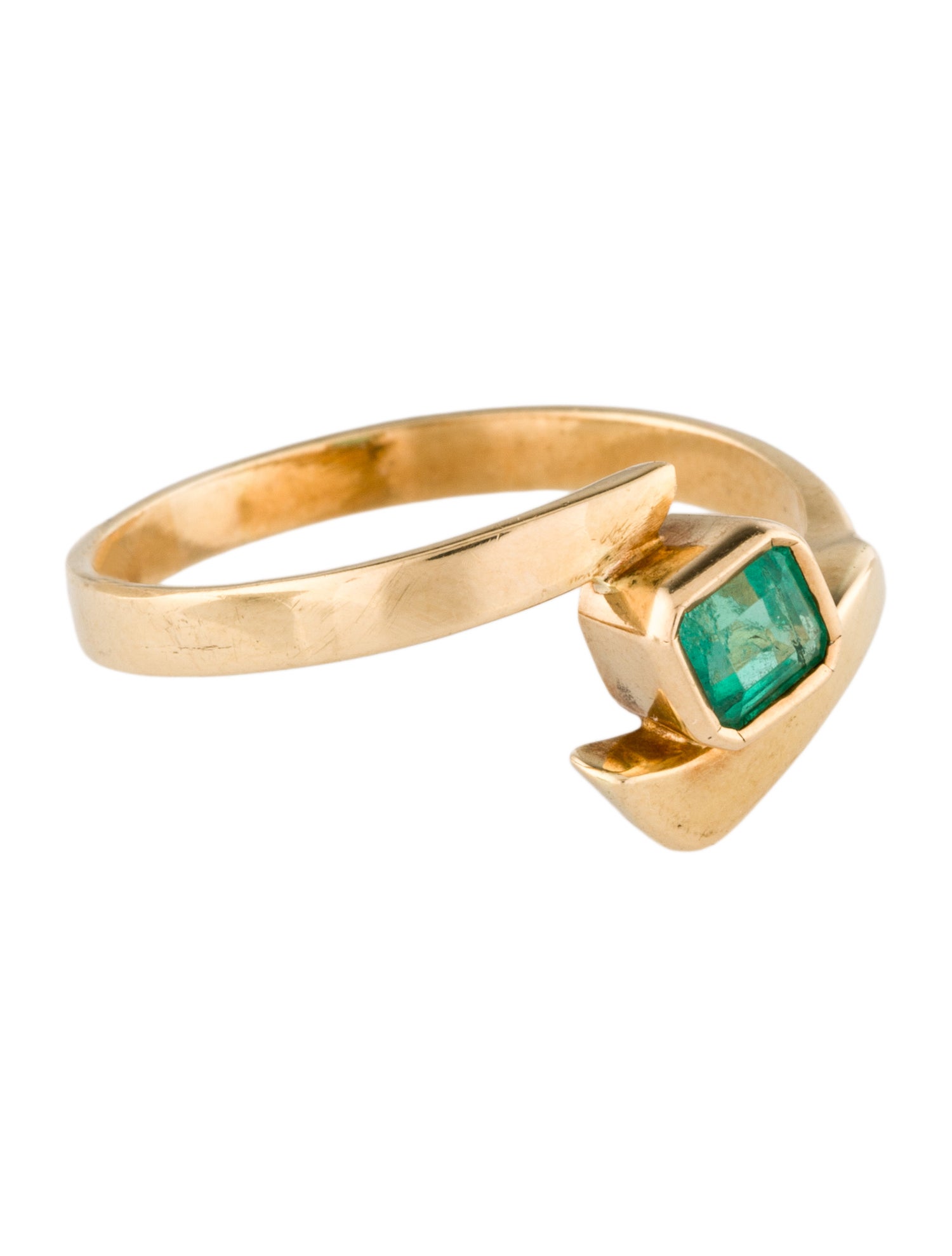 Ring 18K Emerald Band