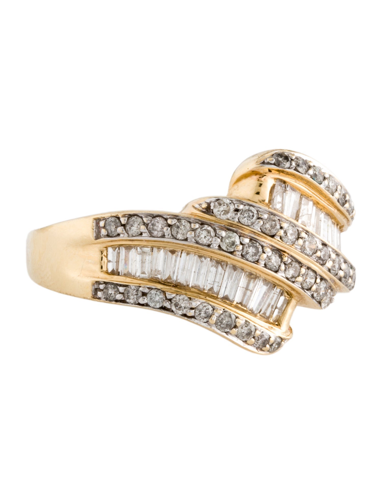 Ring 14K 1.14ctw Diamond Cocktail