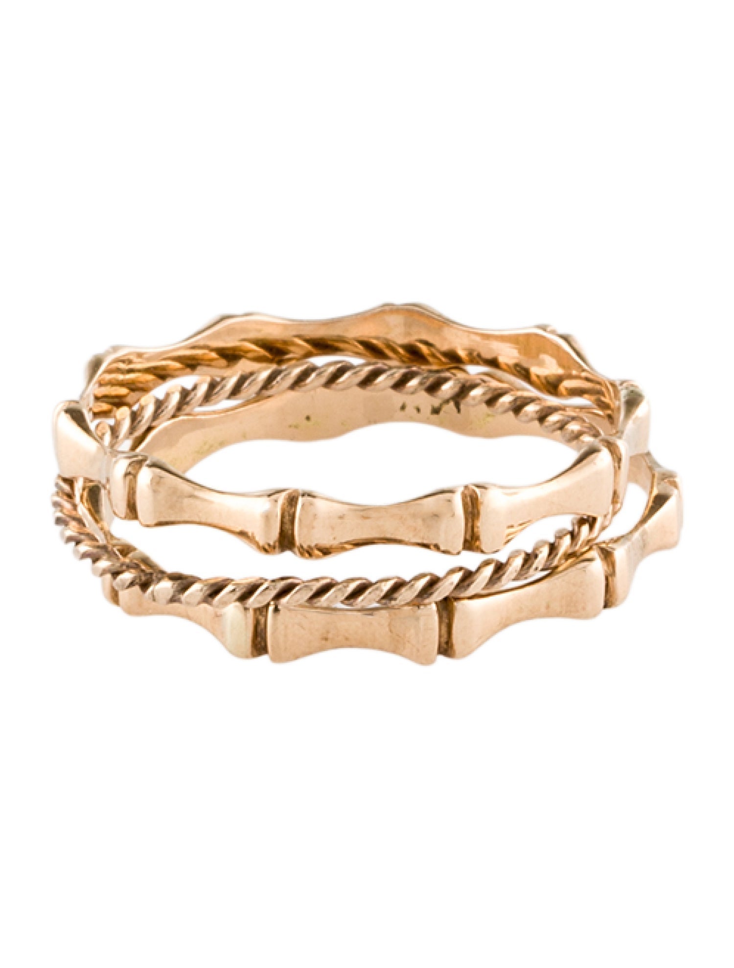 14K Stack Ring