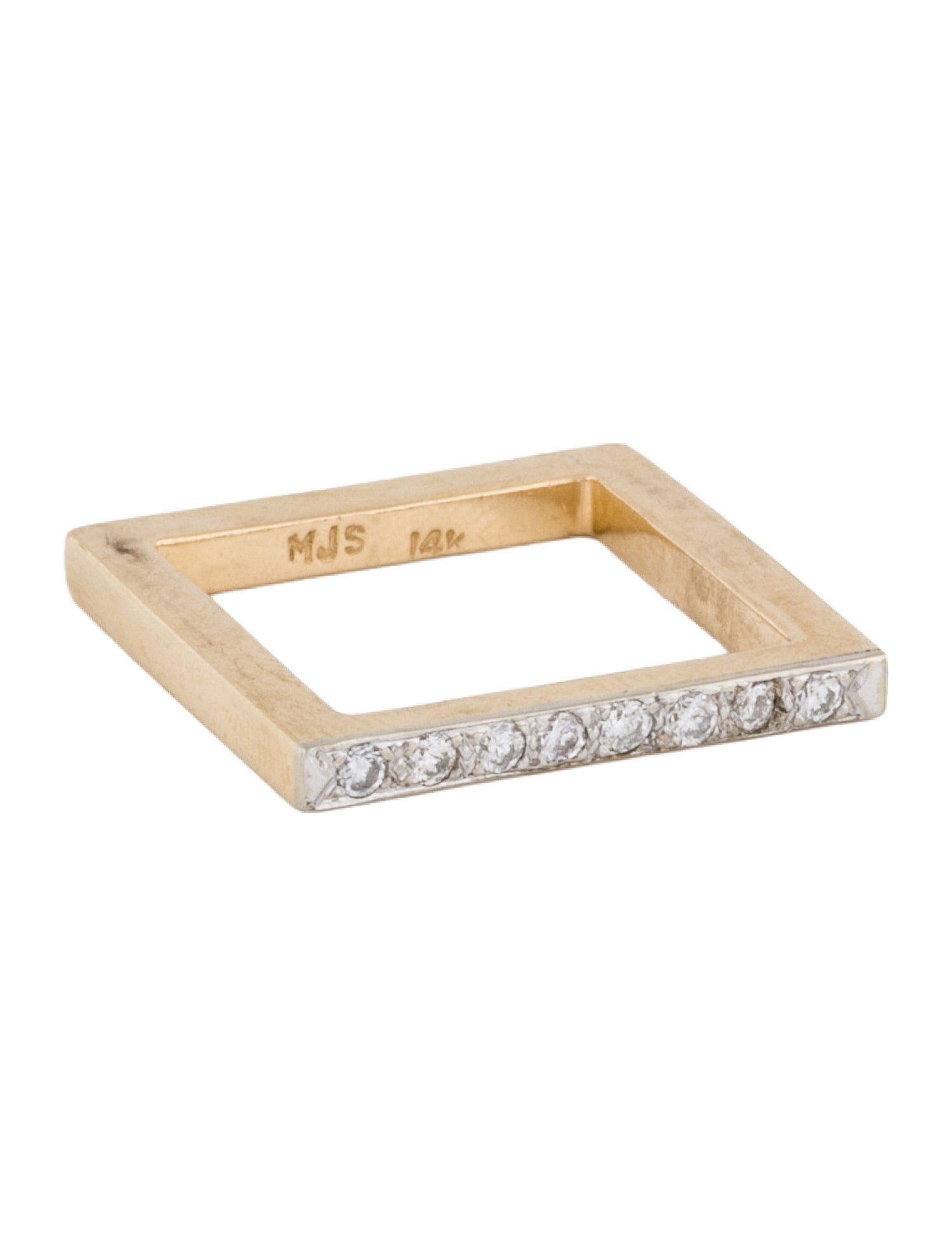 Ring Michelle + Janis Savitt 14K Diamond Band