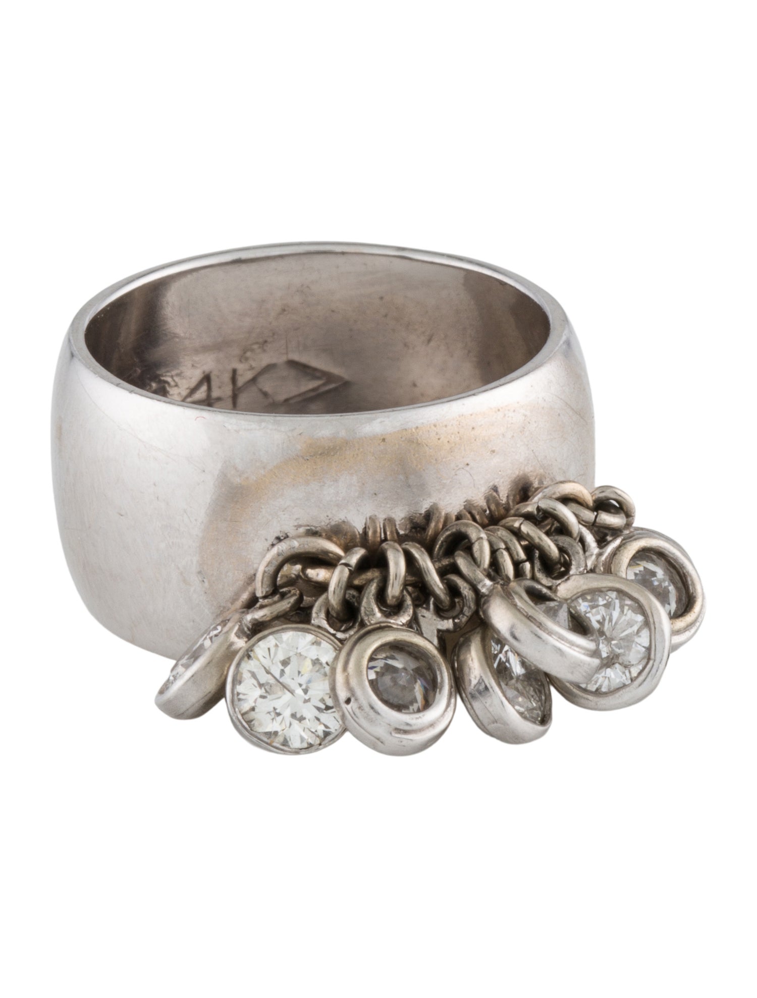 Ring 14K 1.70 Diamond Charm