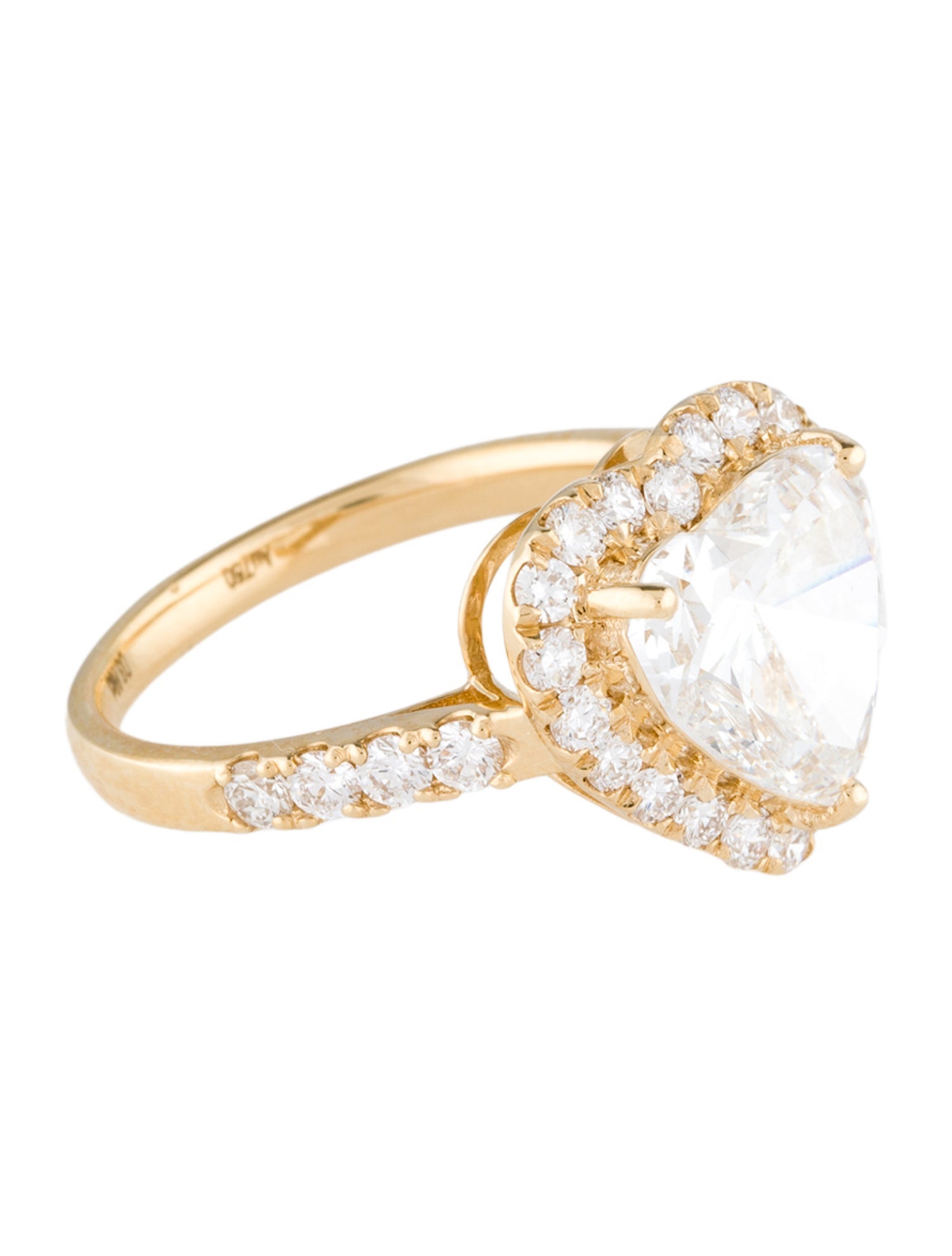 Ring 3.03ct Lab-Grown Diamond Engagement Ring