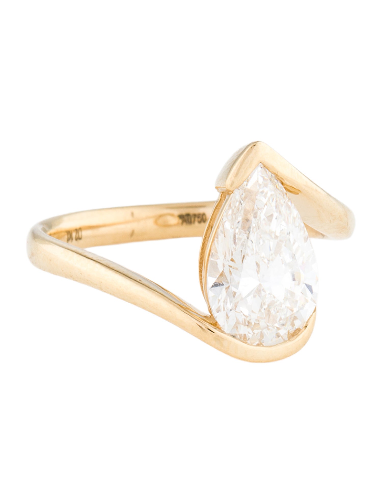 Ring 2.10ctw Lab-Grown Diamond Engagement