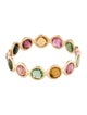 Ring 18K Multicolor Tourmaline Eternity Band