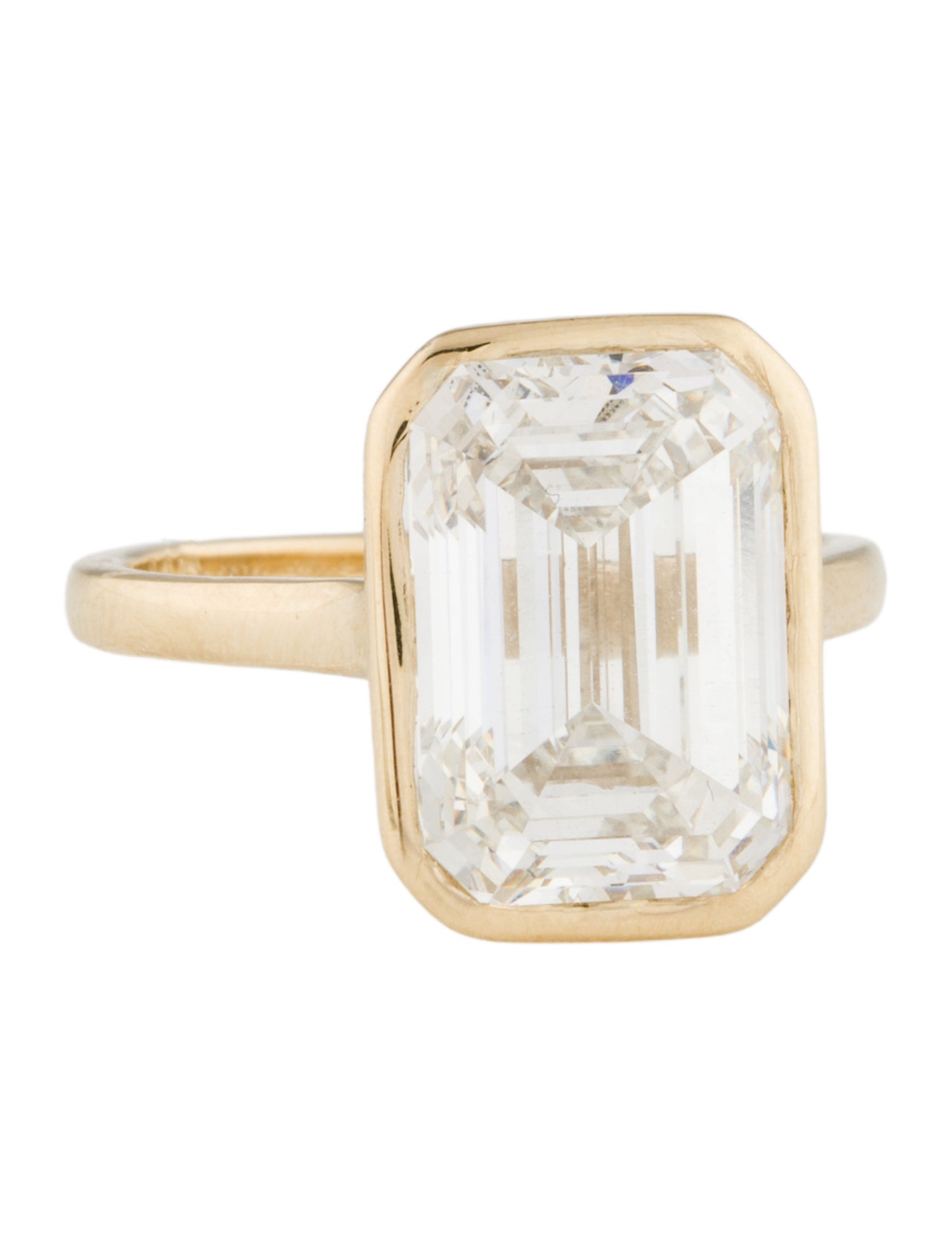 Ring 6.90ct Lab-Grown Diamond Engagement Ring