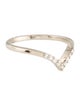 Ring 14K Diamond Chevron Band