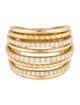 Ring 14K 1.00ctw Diamond Multi-row Band