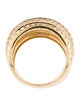 Ring 14K 1.00ctw Diamond Multi-row Band