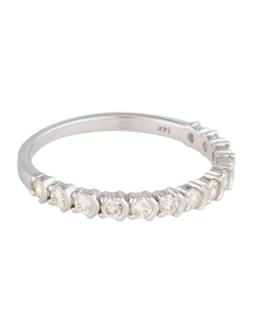 Ring 14K Diamond Half Eternity Band