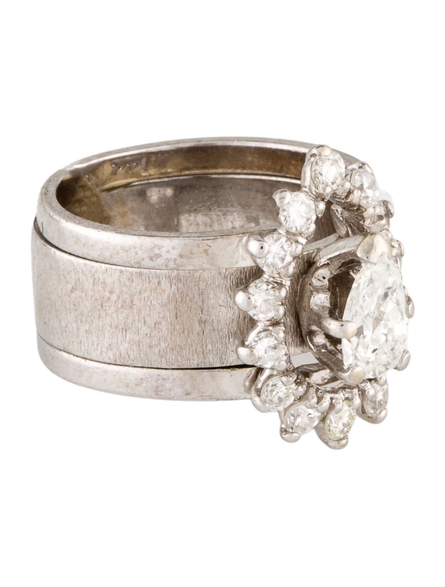 Ring 14K 1.29ctw Diamond Cocktail