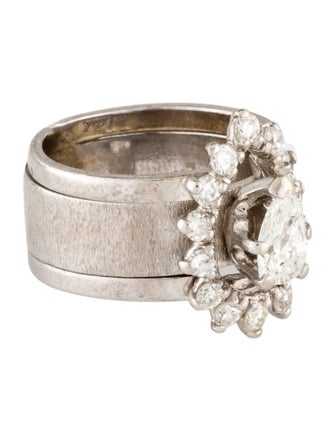 Ring 14K 1.29ctw Diamond Cocktail Ring