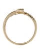 Ring 14K Diamond Arrow Band