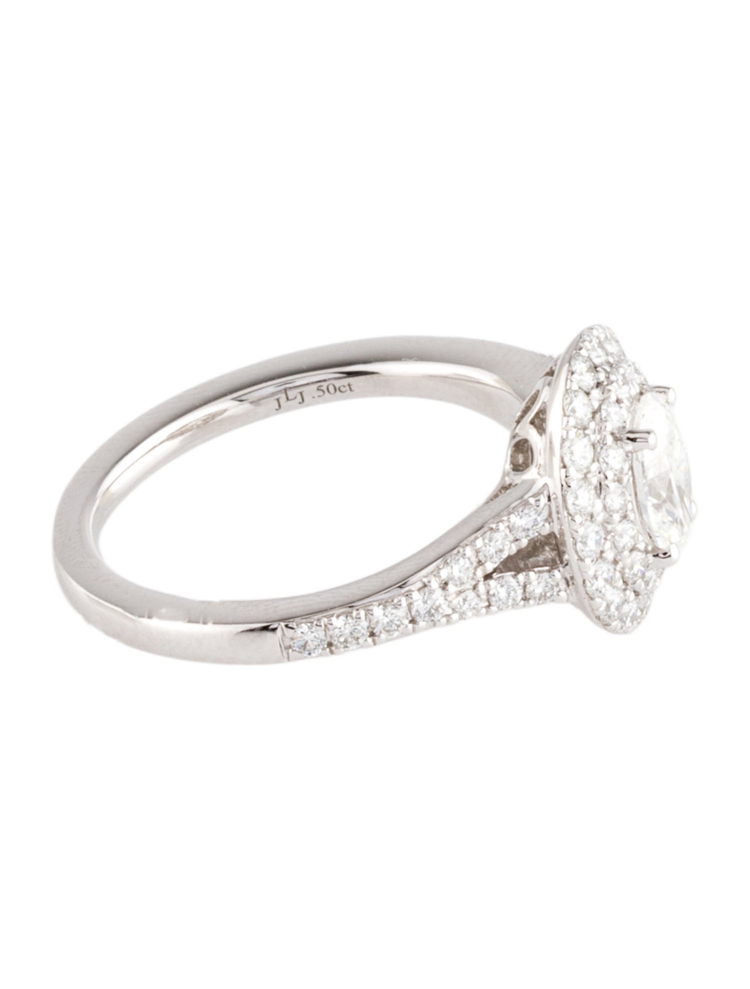 Ring Platinum Diamond Engagement Ring