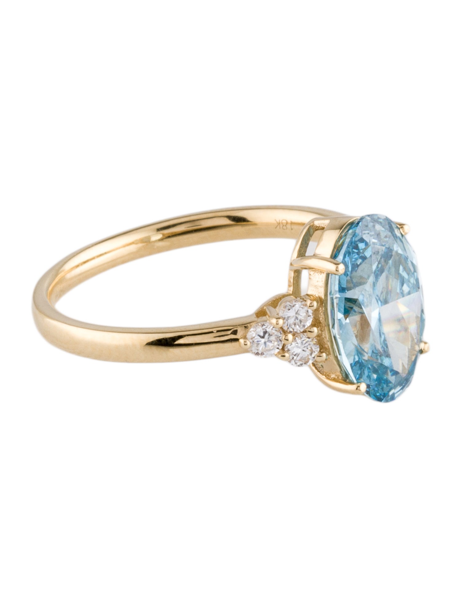 Ring 2.61ct Lab-Grown Diamond Engagement Ring