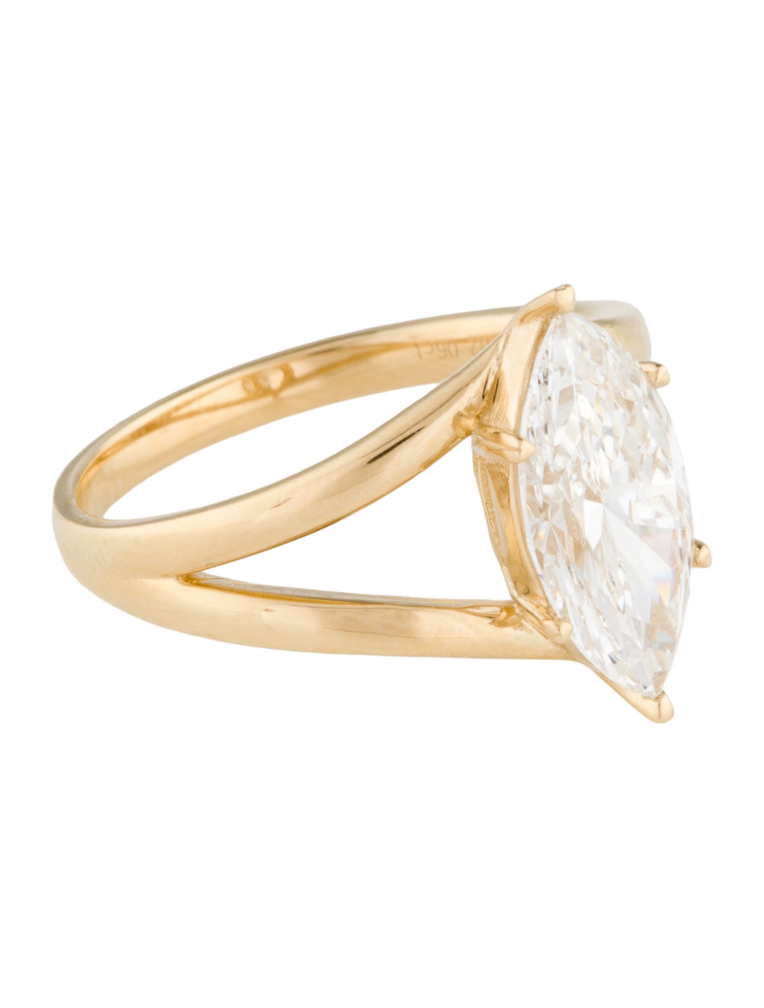 Ring 2.06ctw Lab-Grown Diamond Engagement Ring