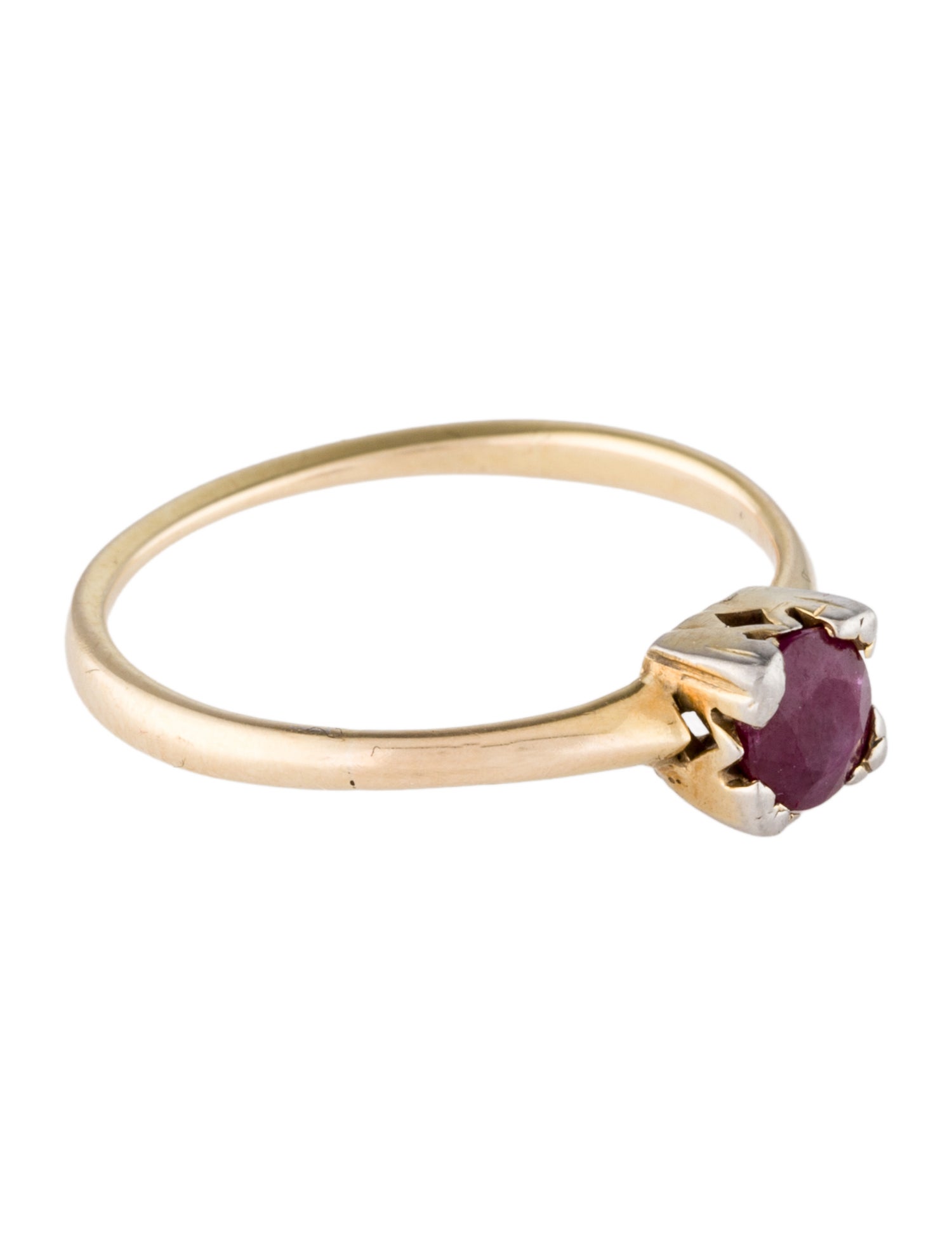 Ring 14K Ruby Cocktail Ring