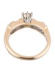 Ring 14K Two-Tone Diamond Engagement Ring