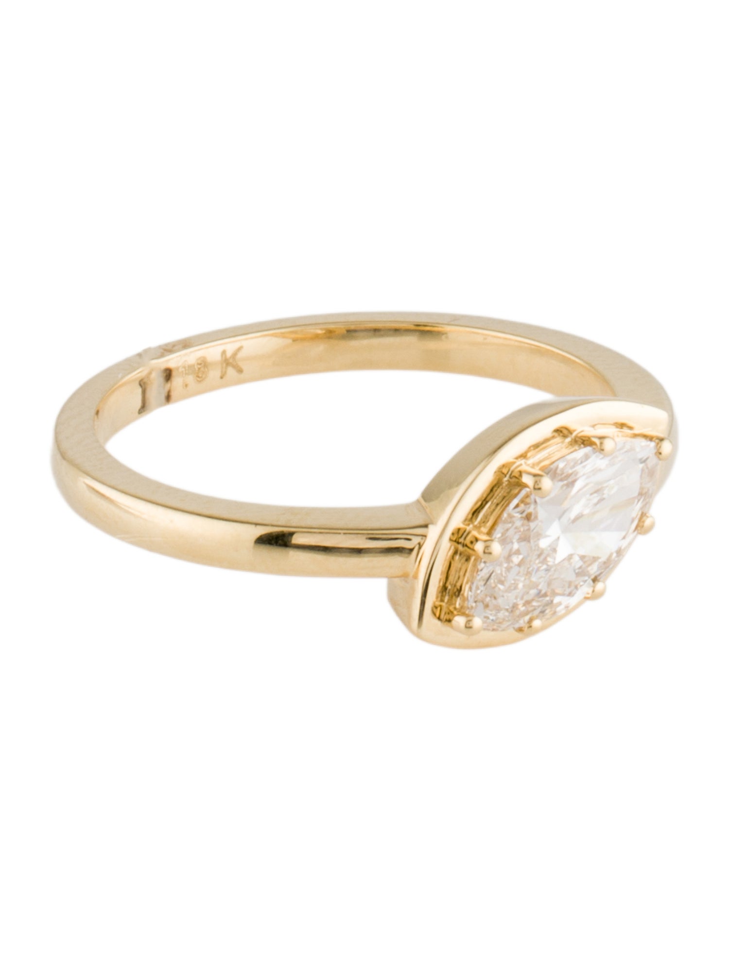 Ring 18K Diamond Engagement Ring