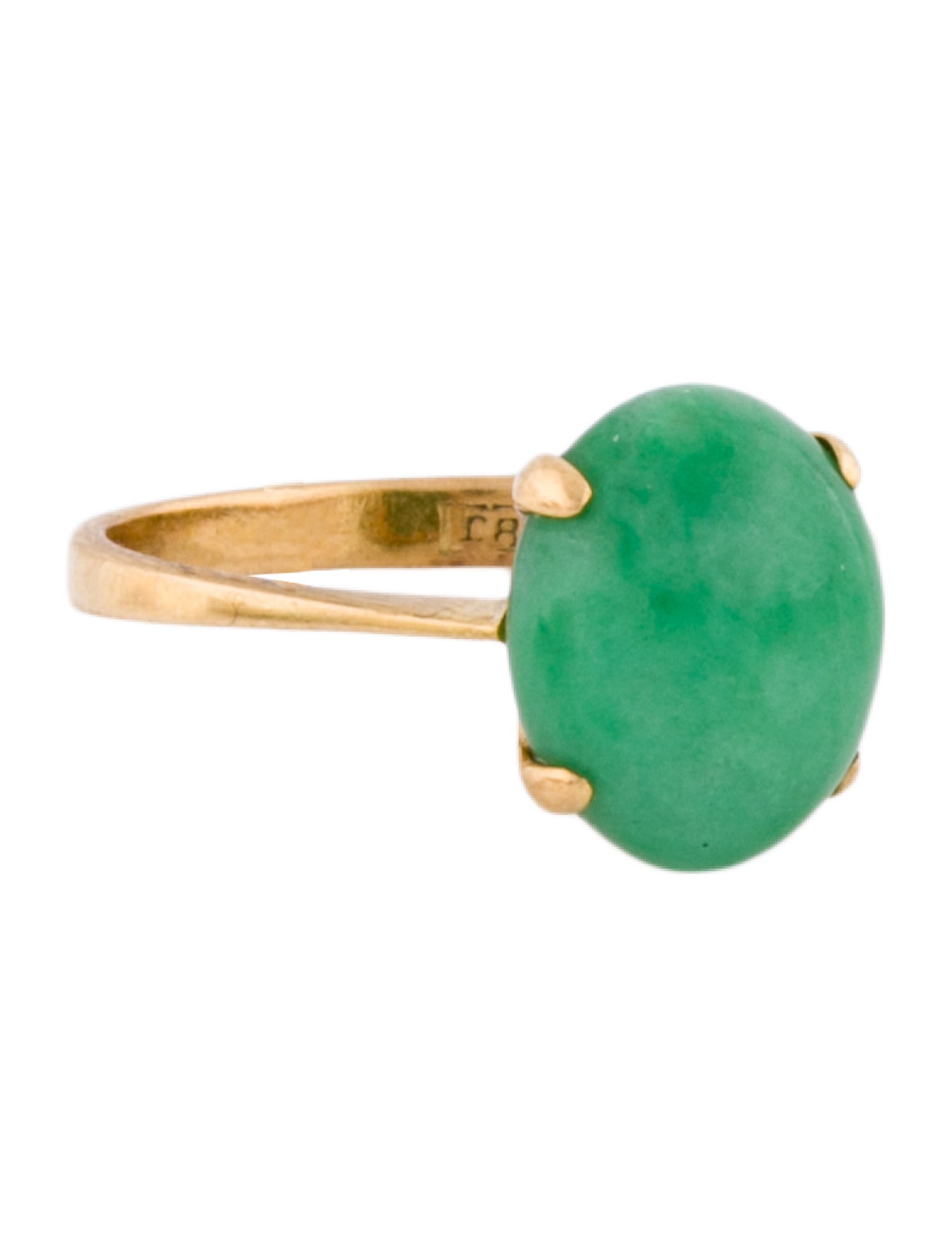 Ring 18K Jadeite Cocktail