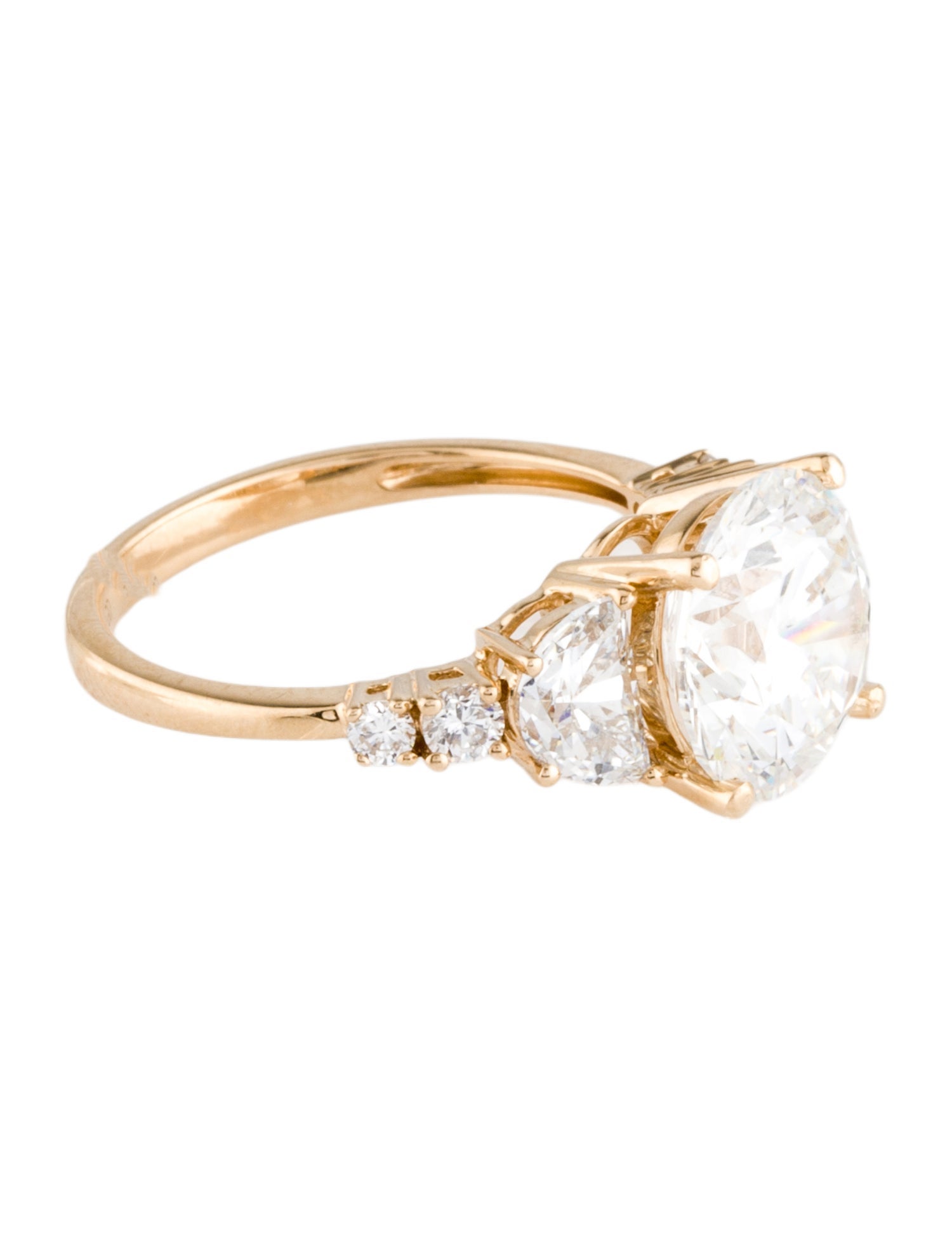 Ring 4.04ct Lab-Grown Diamond Engagement Ring