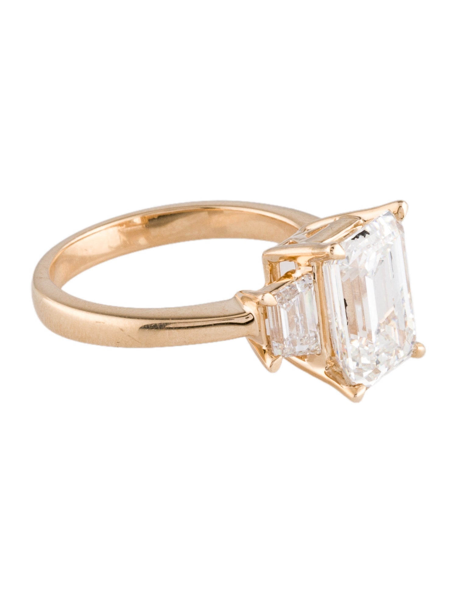 Ring 4.04ct Lab-Grown Diamond Engagement Ring