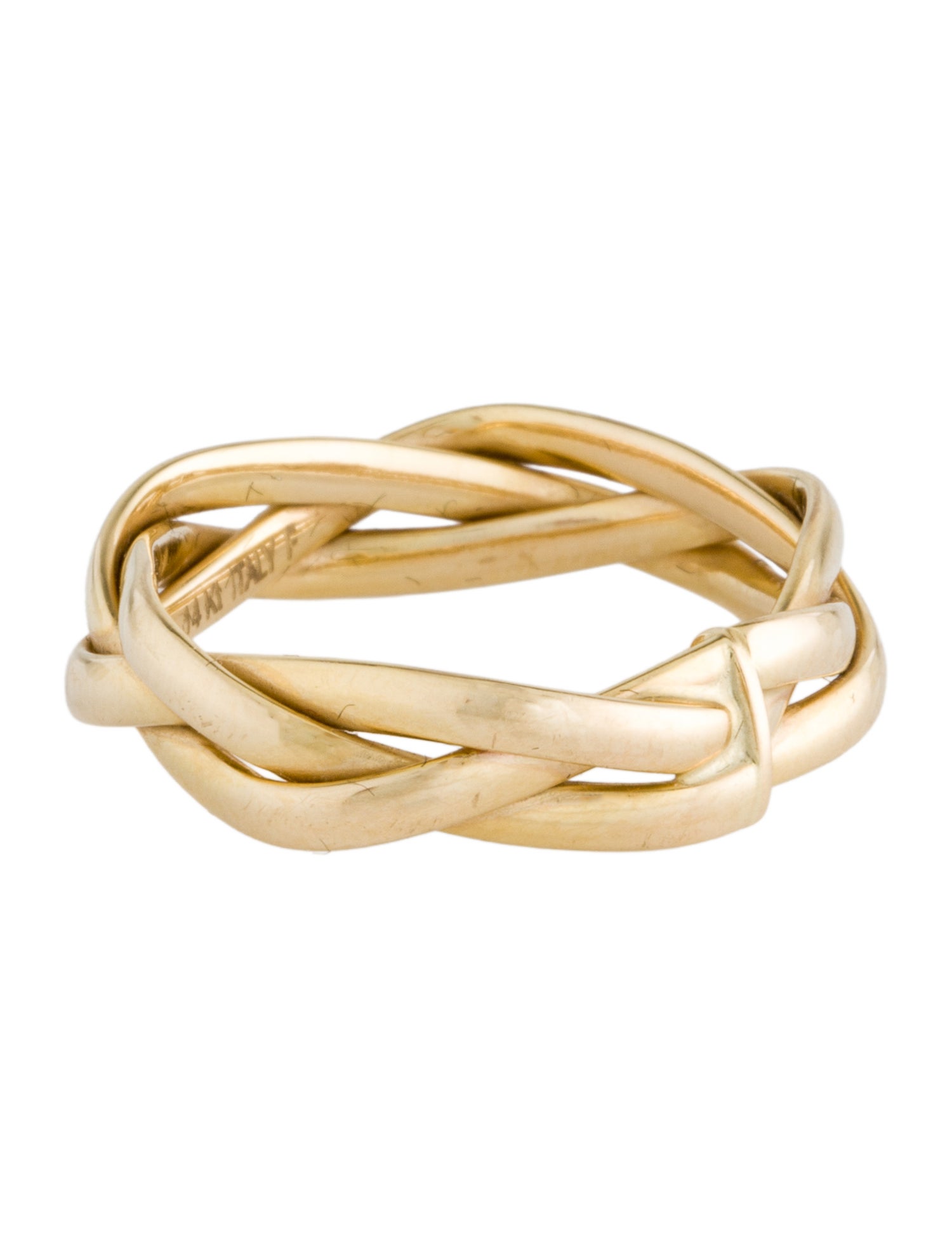 Ring 14K Braided Band