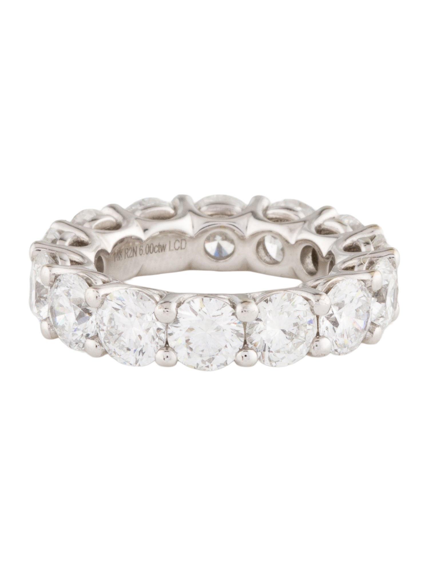 Ring 14K 6.00ctw Lab-Grown Diamond Eternity Band
