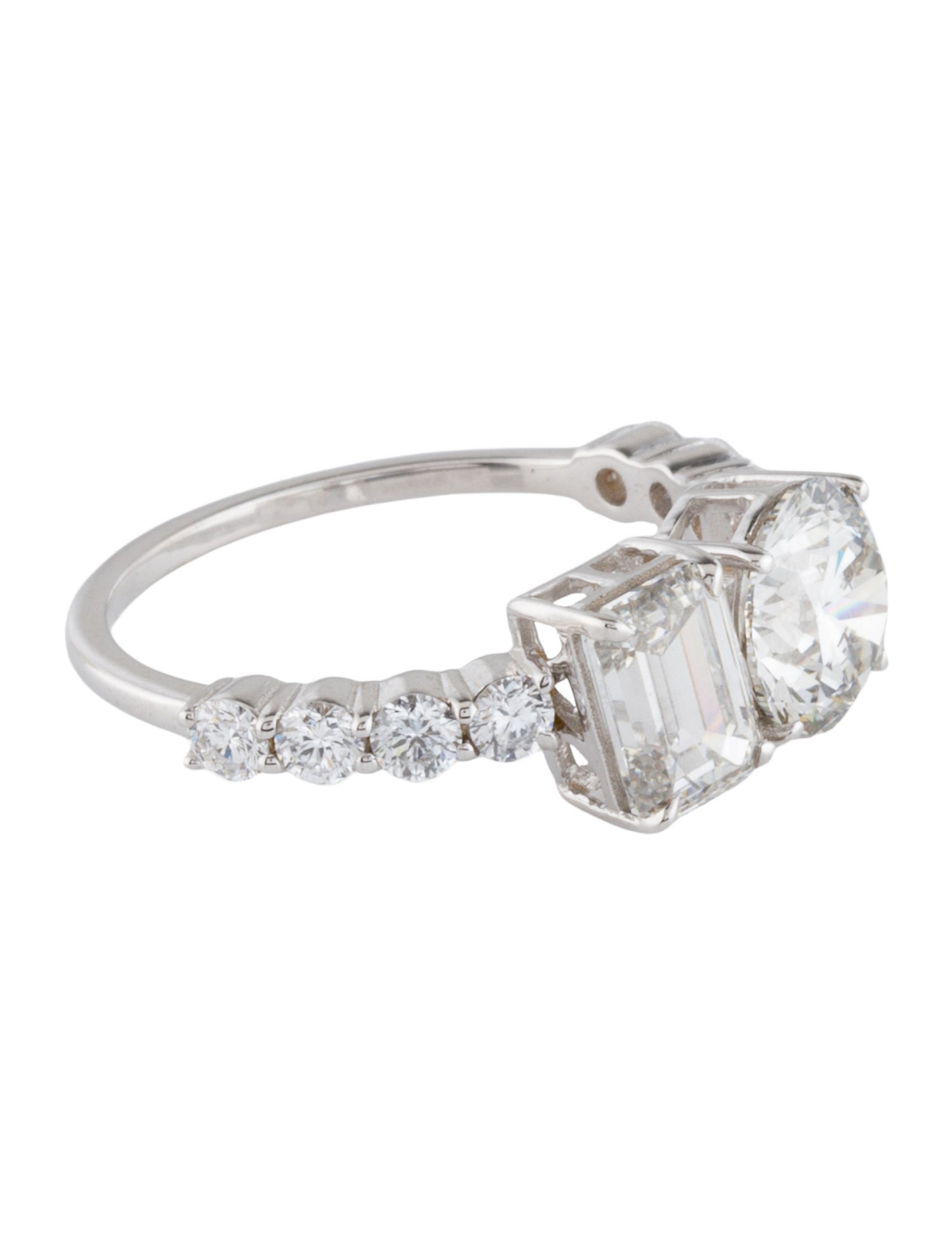 Ring 14K 3.15ctw Lab-Grown Diamond Engagement
