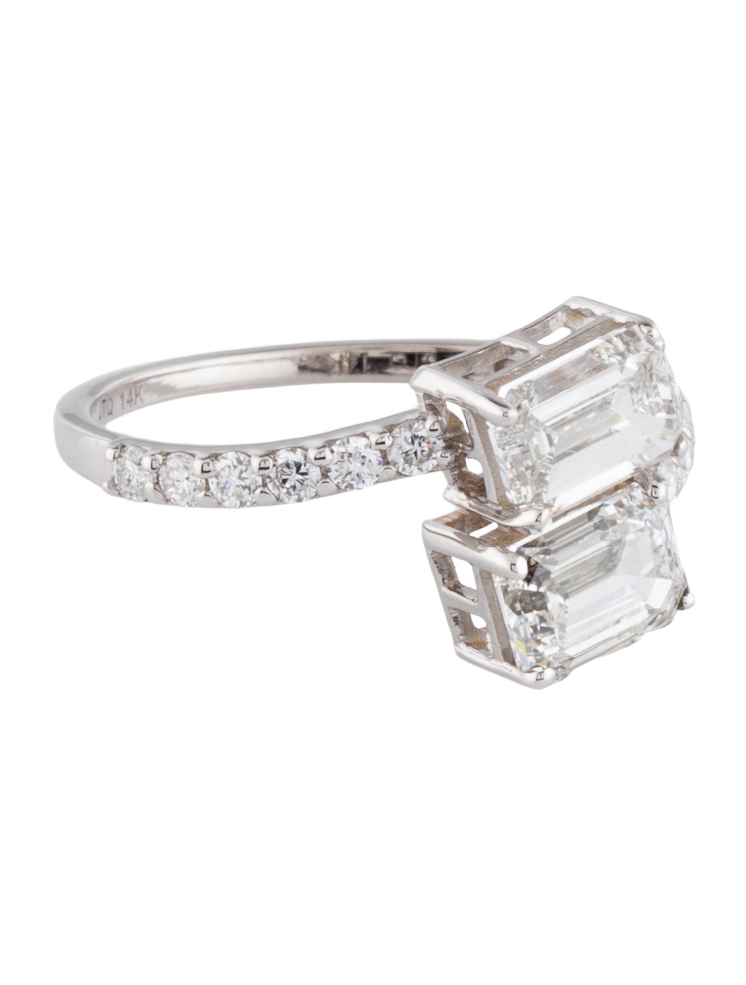 Ring 14K 2.28Ctw Lab-Grown Diamond Engagement