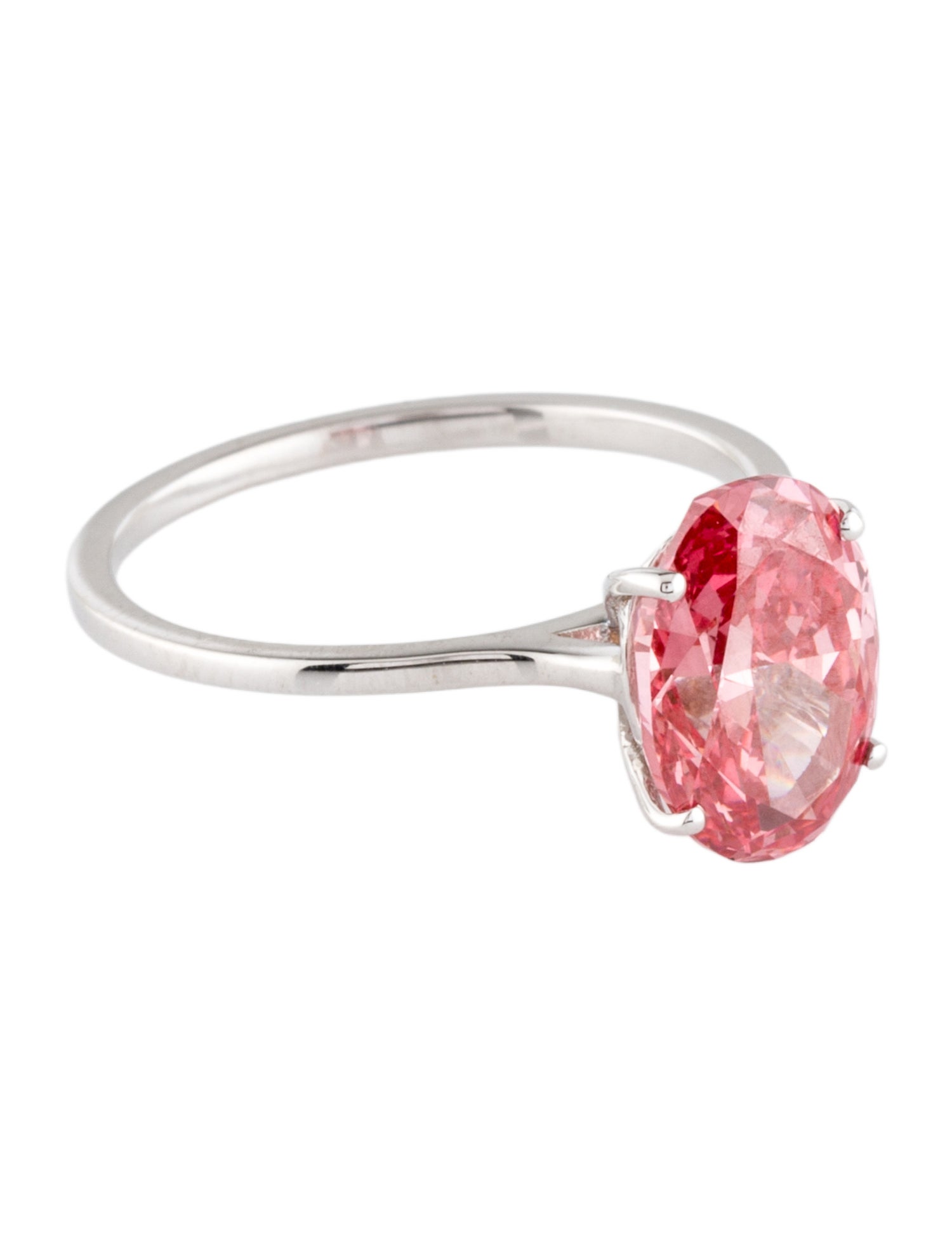 Ring 14K 2.66Ct Lab-Grown Diamond Engagement