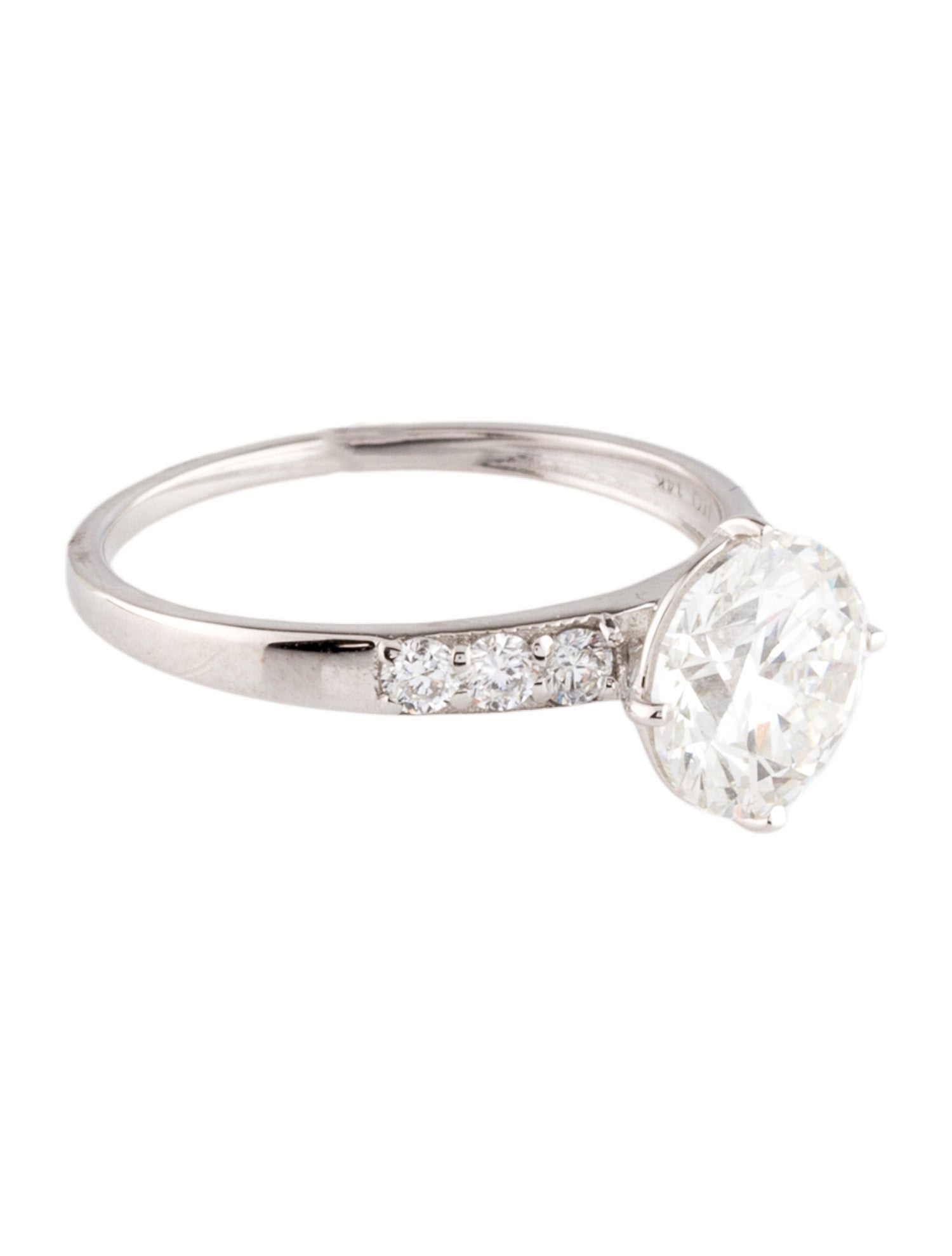 Ring 2.08ct Lab-Grown Diamond Engagement Ring