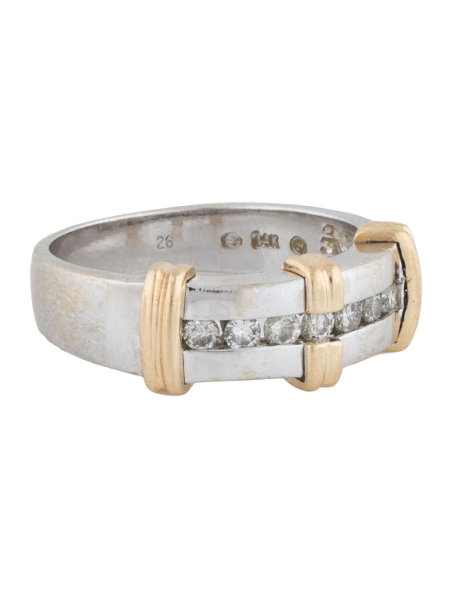 Ring 14K Diamond Two-Tone