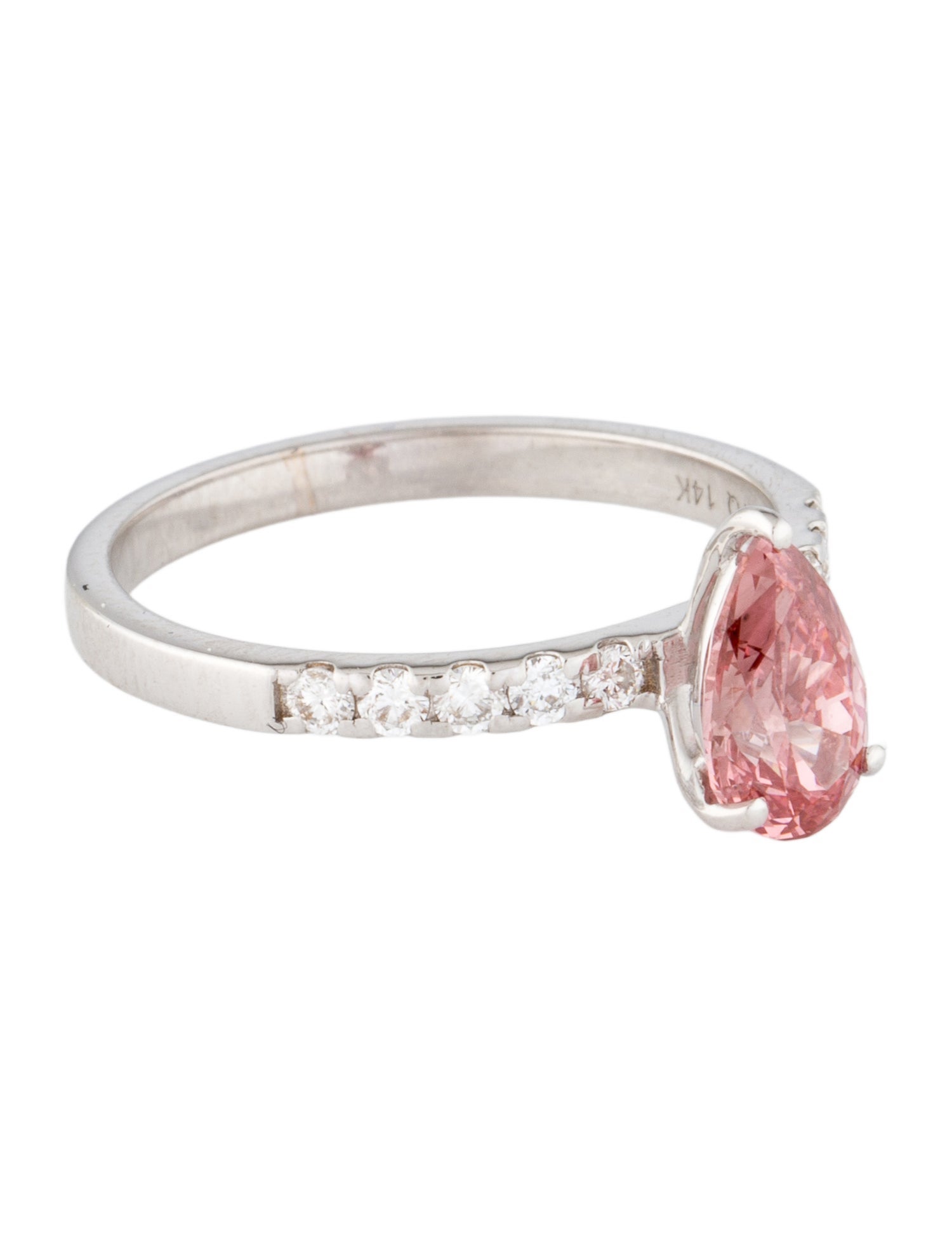 Ring 14K 1.24ctw Lab-Grown Diamond Engagement Ring