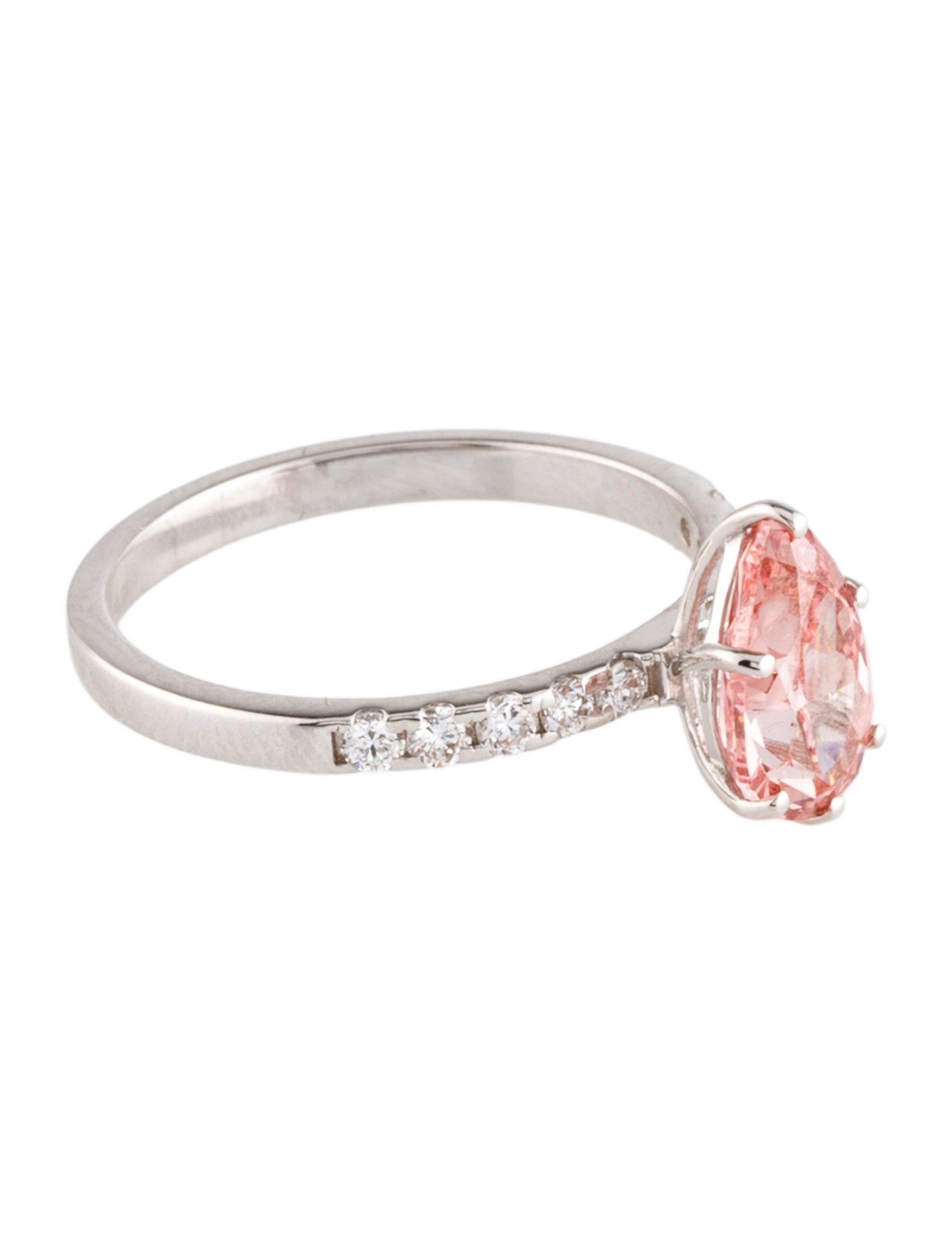 Ring 14K 1.54Ct Lab-Grown Diamond Engagement